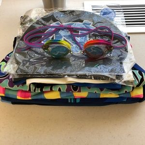 Bundle of Suits, Caps, and Goggles